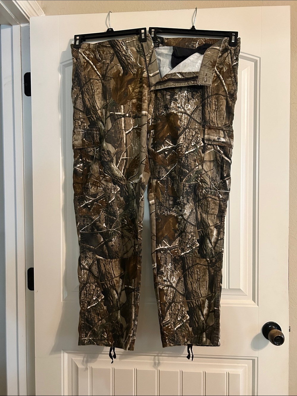 RedHead Realtree-Style Camo Cargo Pants in Brown and Green